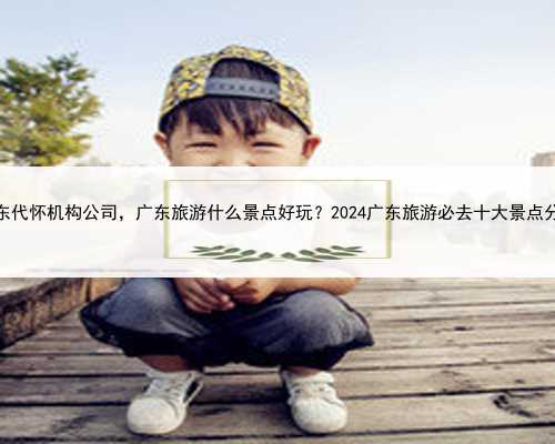 广东代怀机构公司，广东旅游什么景点好玩？2024广东旅游必去十大景点分享